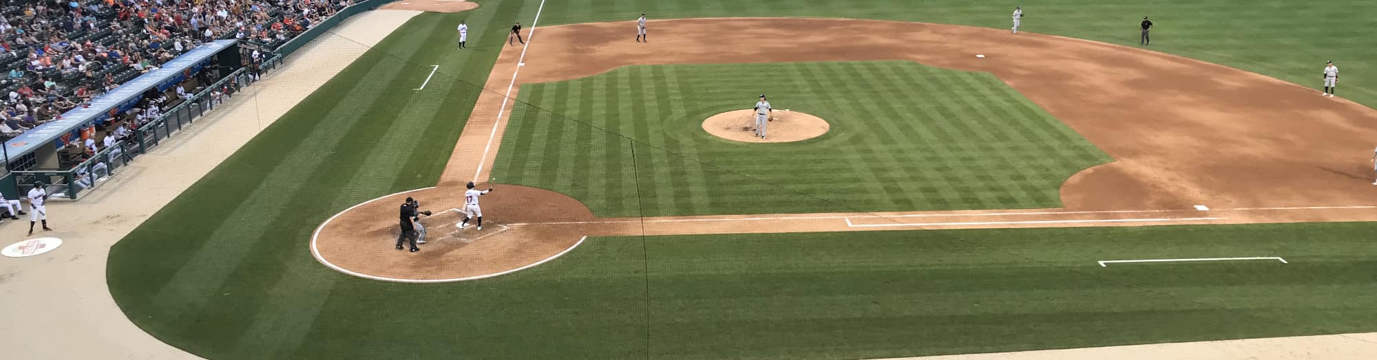 green baseball field Manhattan